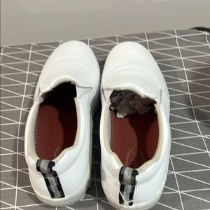 White Slip-On Shoes
